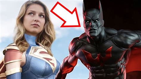 Batman Beyond Suit Teaser New Flash And Supergirl In Crisis On Infinite