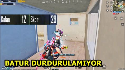 BATUR DURDURULAMIYOR MÜTHİŞ MAÇ ERANGEL LİVİK SOLO SQUAD PUBG