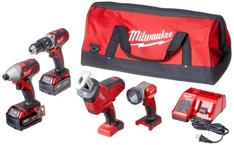 Buy Milwaukee2695 24 M18 18v Cordless Power Tool Combo Kit With Hammer Drill Impact Driver