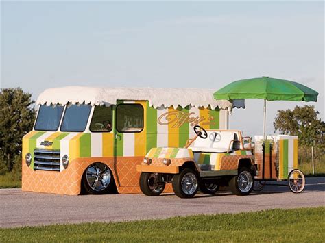 1968 Chevy Custom Ice Cream Truck Truck And Cart Ice Cream Truck