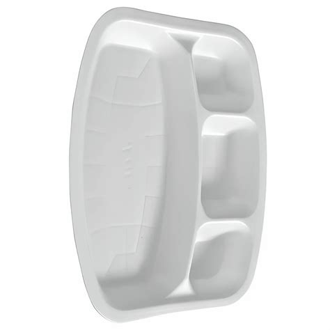 White Compartment Thermocol Plate At Best Price In Bhopal By Surya