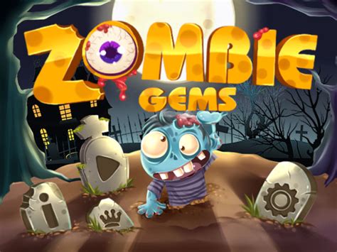 🕹️ Play Zombie Gems Game Free Online Halloween Match 3 Zombies Video