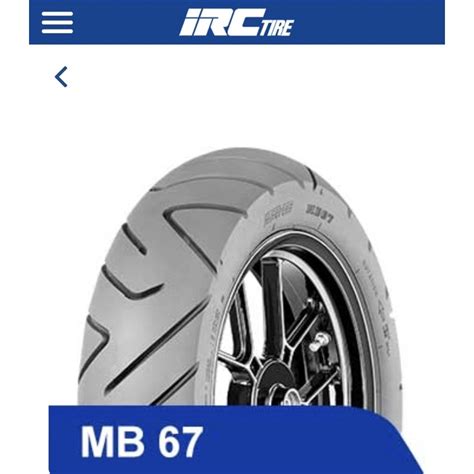 Jual Ban Tubeless Scoopy Belakang Merk Irc Tubeless Original