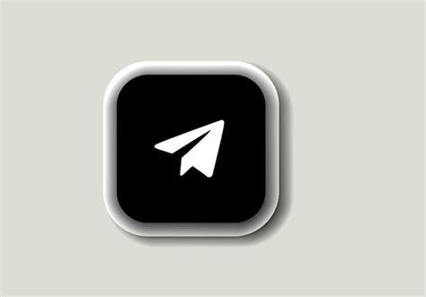 Premium Vector | Telegram new logo and icon printed on white paper ...