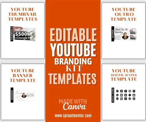 Youtube Branding Kit Sproutmentor