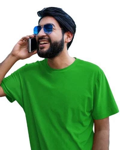 Flag Green Plain Round Neck T Shirt For Men At Rs 499 00 Round Neck