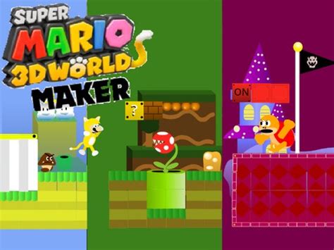 Super Mario 3D World Maker