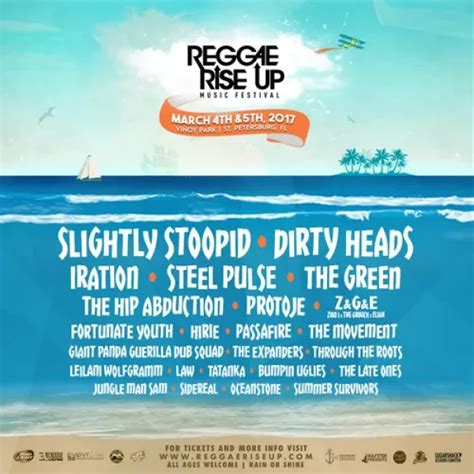 Past Florida Festival Lineups Reggae Rise Up