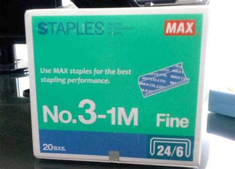 Jual Isi Staples Max No 3 1m Jakarta Utara Stationery Beruang Jaya