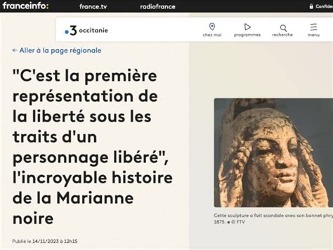 La Marianne Noire L Elys E Hiram Be