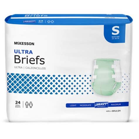 Mckesson Ultra Adult Incontinence Brief S Heavy Absorbency Brulsm