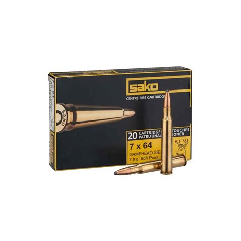 Sako 7x64 Gamehead Softpoint 7 8 Gr Barrel And Boar