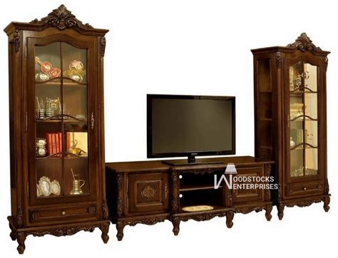 Antique Brown Wooden Tv Cabinet Units At Rs Piece Modern Wood