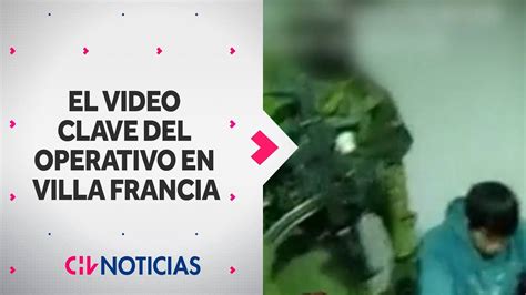 EL VIDEO CLAVE del Allanamiento en Villa Francia Imágenes de cámaras