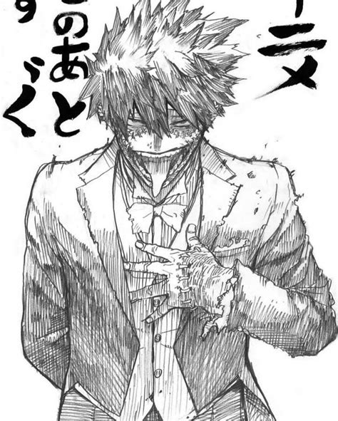 Horikoshi Sketch Sketches Anime Sketch Dabi Mangá