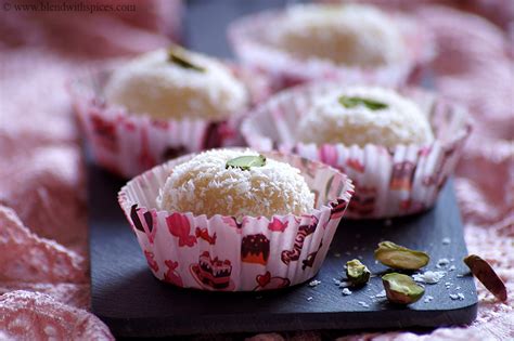 Coconut Ladoo Recipe with Condensed Milk, Milkmaid Coconut Ladoo