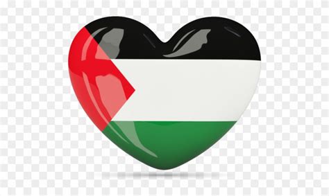 Palestine Flag Heart