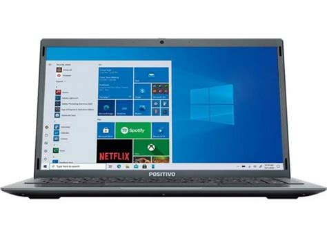 Notebook Positivo Motion C464F Intel Celeron N4020 14 4GB EMMC 64 GB