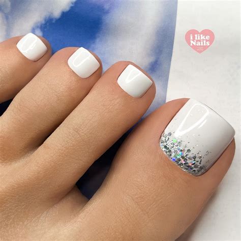 30 Beautiful White Toe Nail Designs For Your Next Pedicure 43 Off