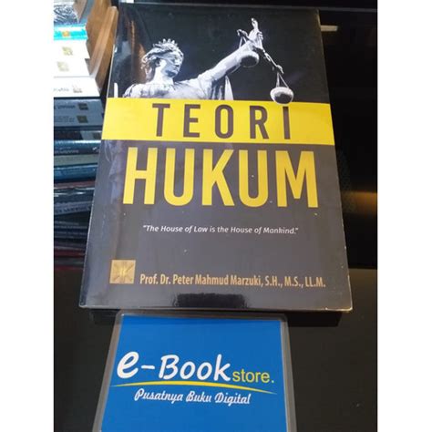 Jual Teori Hukum Prof Dr Peter Mahmud Marzuki ORIGINAL Kota