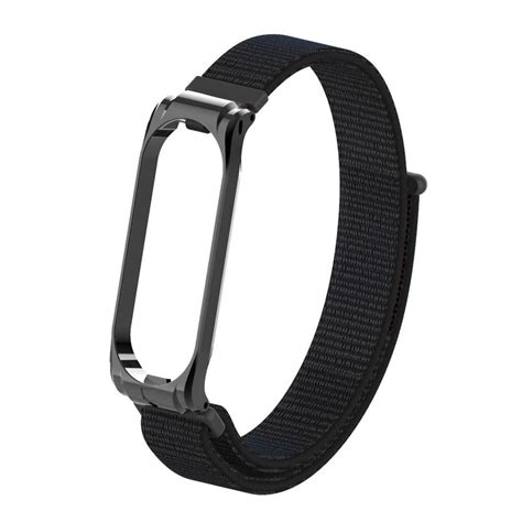 ms๑ Mi Band 3 4 5 6 Strap NFC Edition Universal Wristband Nylon Loop