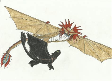 Cloudjumper and Toothless by Loopy-Lass on DeviantArt