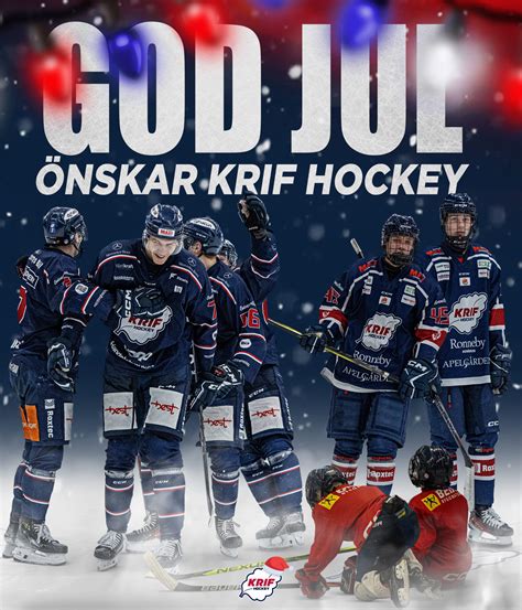 God Jul Önskar KRIF Hockey Hockeyettan se