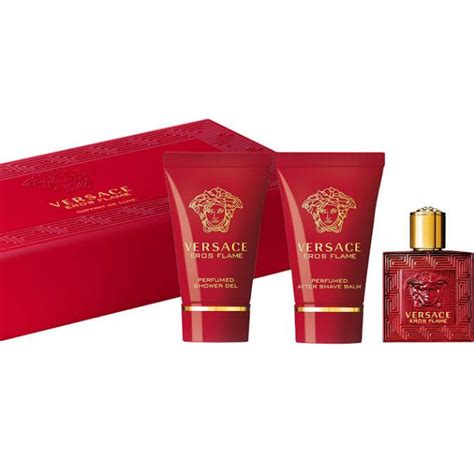 Versace Eros Flame 3pc Mini Set