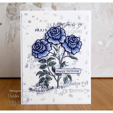 Creative Expressions Sam Poole Beautiful Garden In X In Clear Stamp