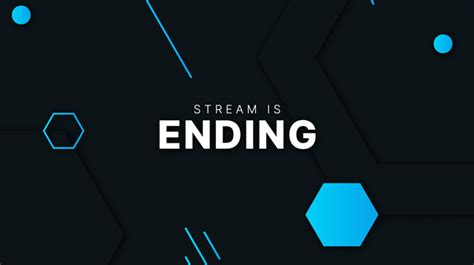 Streamelements Shapes Stream Package Stream Ending Scene Twitch