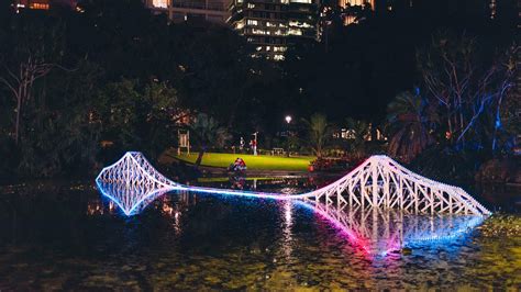 Brisbane's Glowing After-Dark Festival Botanica Will Light Up the City Botanic Gardens Again in ...