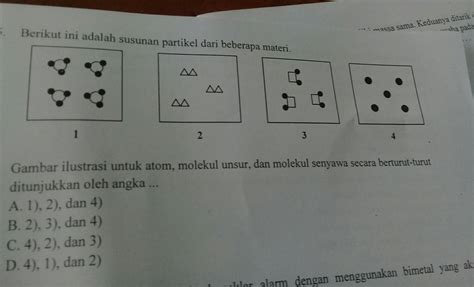 Contoh Gambar Molekul Unsur Dan Molekul Senyawa Secara Berurutan