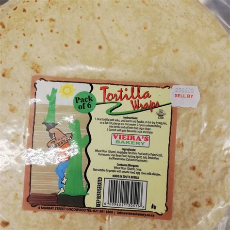 Vieira Tortilla Wrap Reviews Abillion