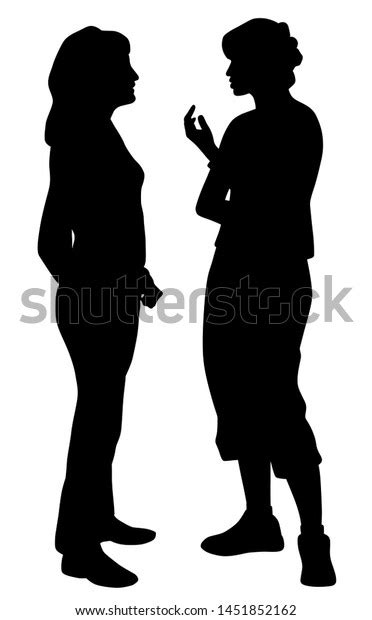 19,294 Friends Talking Silhouette Images, Stock Photos & Vectors | Shutterstock