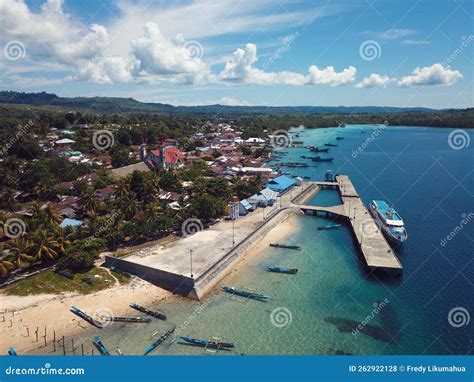 Port Of Saparua Island In Maluku Stock Photo Image Of Beach Dcim