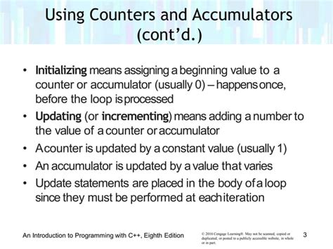 lesson   counters  accumulators  programming