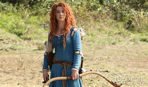 Merida Actress Amy Manson Talks About Brave Role on Once Upon a Time - D23