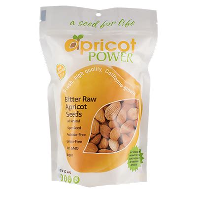 Bitter Raw Apricot Seeds 16 Oz Apricot Power