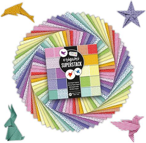 Craft Sensations Papier Origami Couleur X Cm Feuilles D