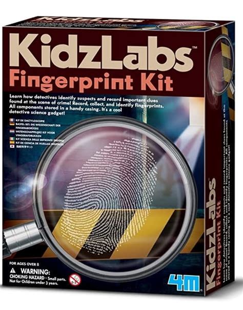 Fingerprint Kit Lets Play Games And Toys