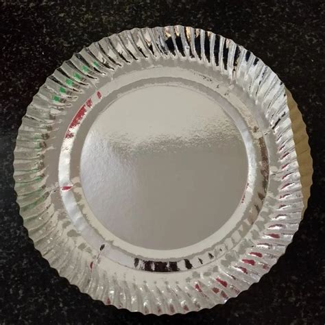 12inch Silver Paper Plate At Rs 1 2 Piece Silver Foil Paper Plates In