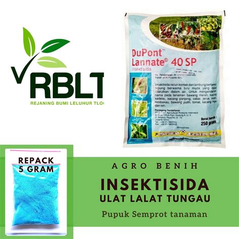 Jual Insektisida Tanaman Dupont Lannate 40 SP Biru Pembasmi Hama