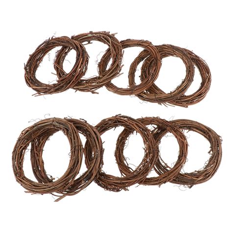 Roundstarheart Grapevine Wreath Twigs Vine Wre Grandado