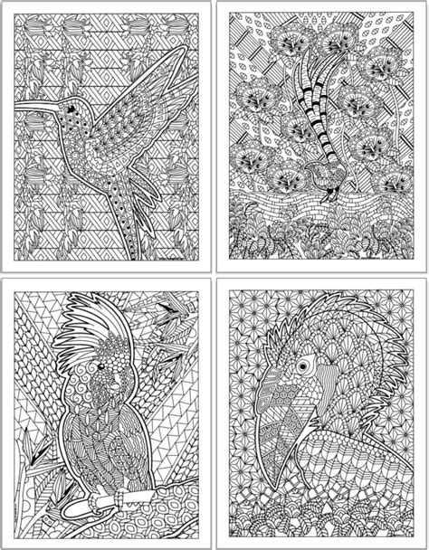 21 Free Printable Bird Coloring Pages For Adults The Artisan Life