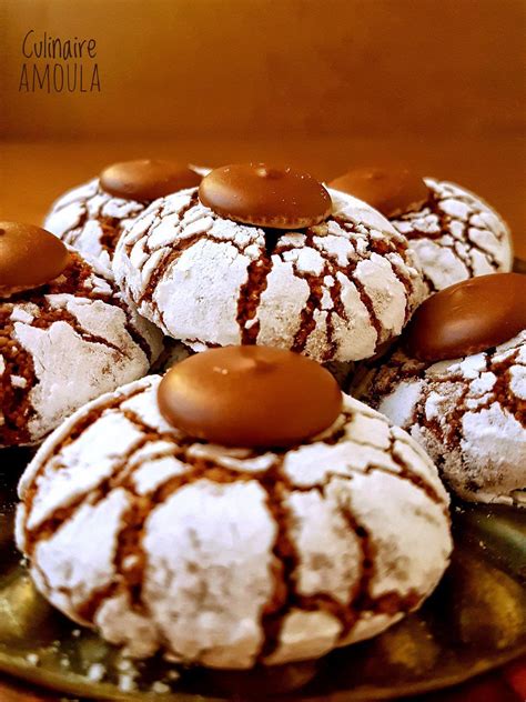 Ghriba Aux Amandes Et Au Chocolat Patisserie Marocaine Recette