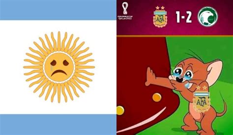 Mirá de quién te burlaste Los memes que dejó la derrota de Argentina