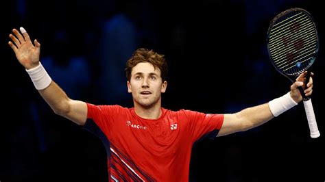 Casper Ruud Downs Debutant Felix Auger Aliassime In Atp Finals Opener