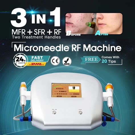 Rf Microneedle Skin Rejuvenation Fractional Machine Micro Needle Radio