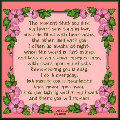 Julia's Creations: The moment that you died