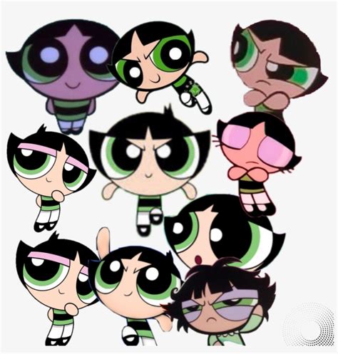 Buttercup Sticker Powerpuff Girls PNG Image Transparent PNG Free